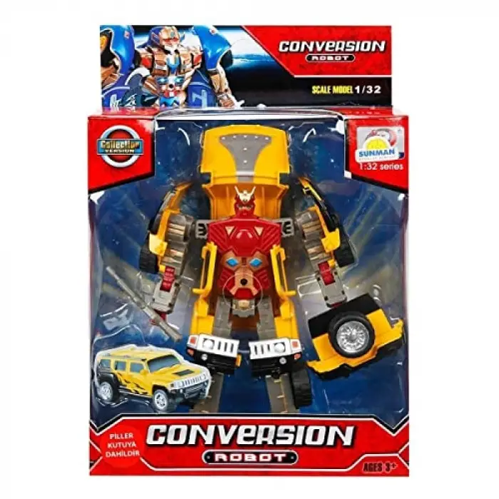 Conversion Robot Sesli Işıklı 1/32 998
