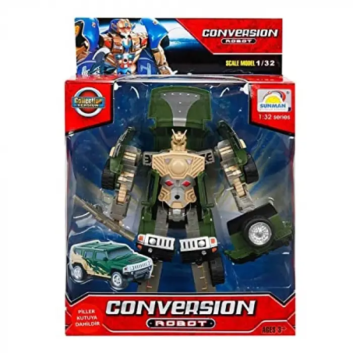 Conversion Robot Sesli İşikli 1/32 998
