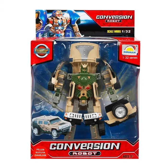 Conversion Robot Sesli İşikli 1/32 998