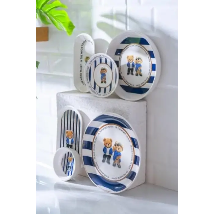 Cool Bear kahvaltı takımı, 6 kişilik, 21 parça