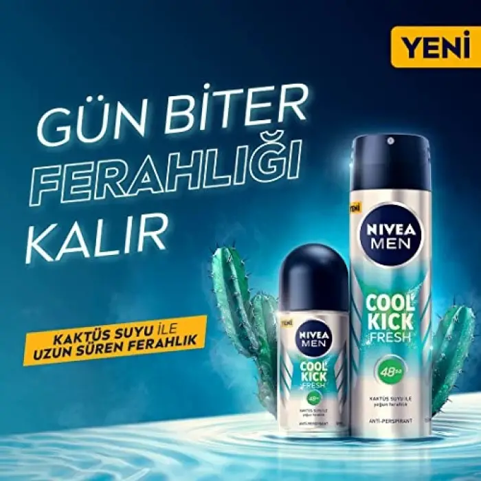 Cool Kick Fresh Sprey Deodorant 150 ml 1 Paket (1 x 150 ml)