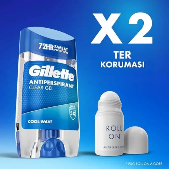 Cool Wave Terlemeyi Önleyici Şeffaf Jel Deodorant 70 ml