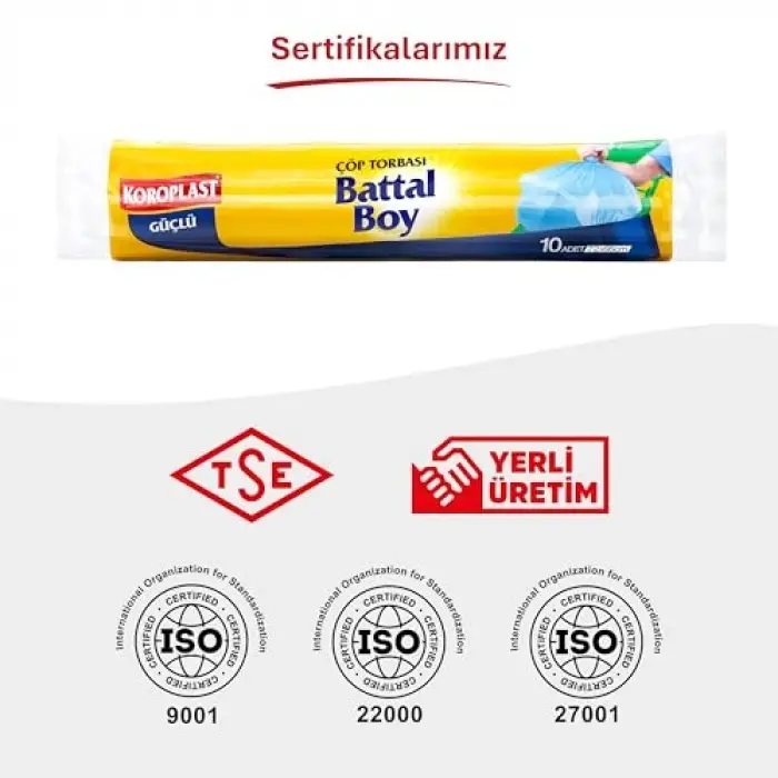 Çöp Torbası — Güçlü Battal Boy 10lu