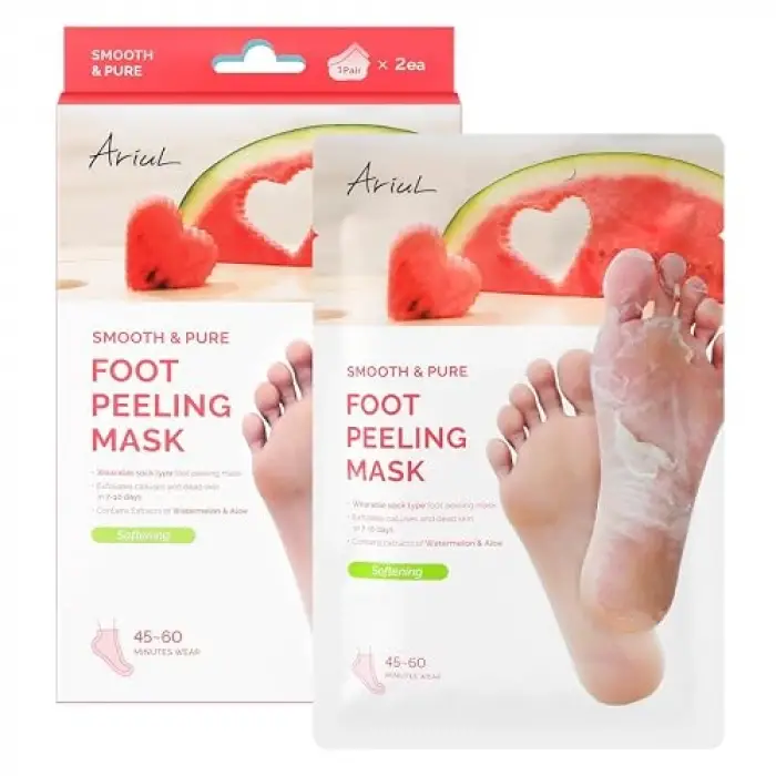 Çorap Tipi Deri Yumuşatan Ayak Peeling Maskesi, 2 Çift