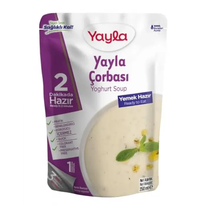 çorbası, 250 g tekli paket