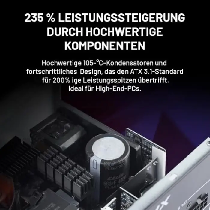 Core Reactor II ve 850G-Bkceu 850W 80+ Gold 120 mm Gaming Full Modüler Power Supply (COREREACTORIIVE850G-Bkceu)