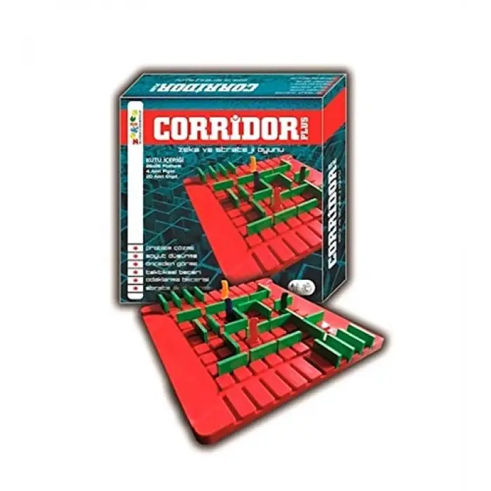 Corridor Plus - Kırmızı Paslanmaz Çelik Sicim