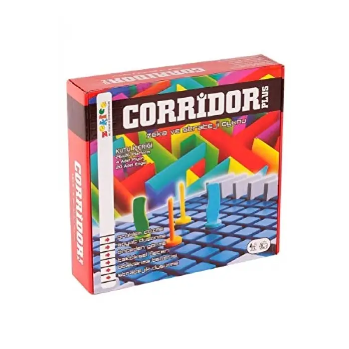 Corridor Plus - Kırmızı Paslanmaz Çelik Sicim