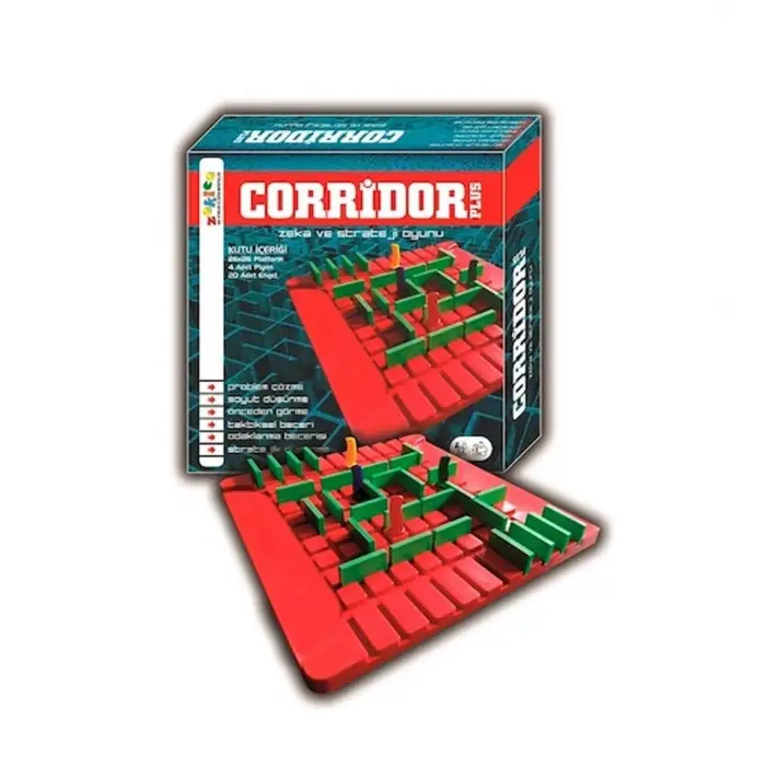 Corridor Plus - Kırmızı Paslanmaz Çelik Sicim