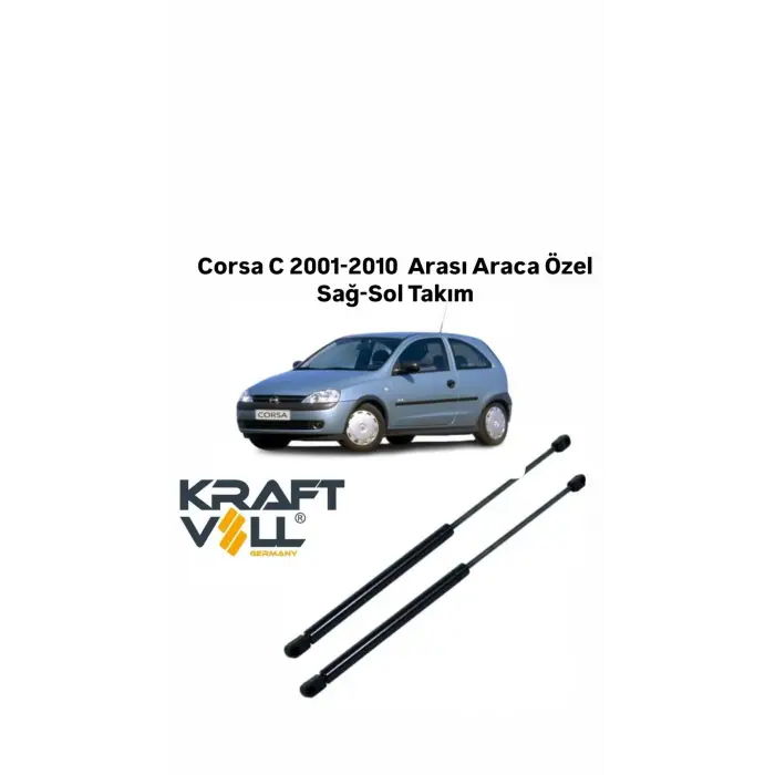 Corsa C 2001-2011 Sağ-Sol Takım Bagaj Amortisörü