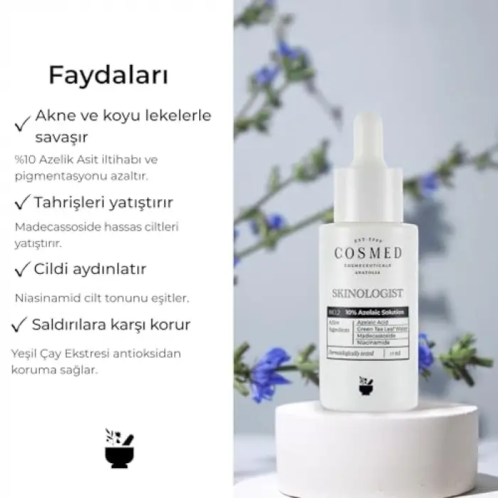 COSMED Skinologist 10% Azelaic Solution 15 ml