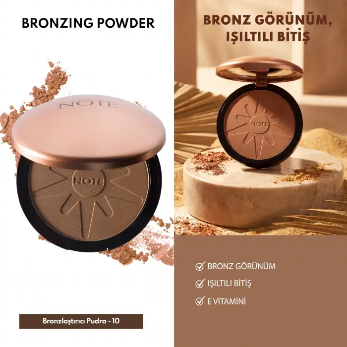 Cosmetics Bronzing Powder 10 Bronzlaştırıcı Pudra