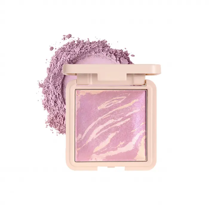 Cosmetics Marble Baked Blusher Fırınlanmış Allık - 02 Lavender