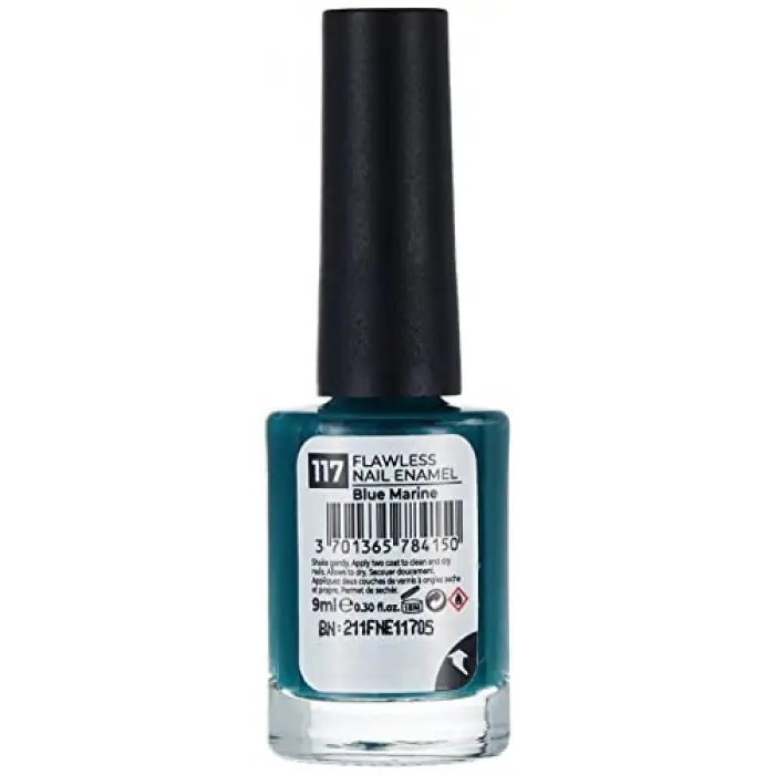 Cosmetics Nail Flawless Oje 117 Blue Marine, Mavi