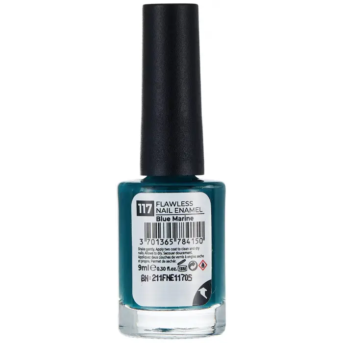 Cosmetics Nail Flawless Oje 117 Blue Marine, Mavi