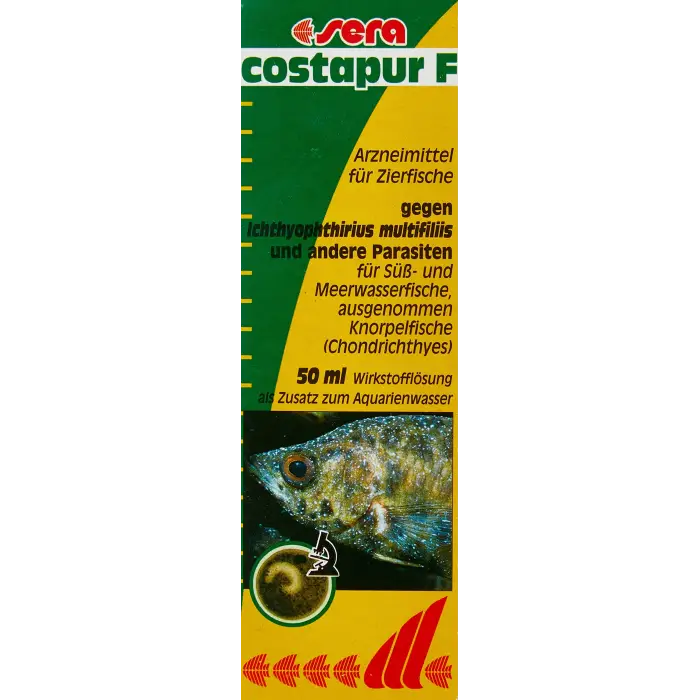Costapur 50 ml Akvaryum Dış Parazit İlacı