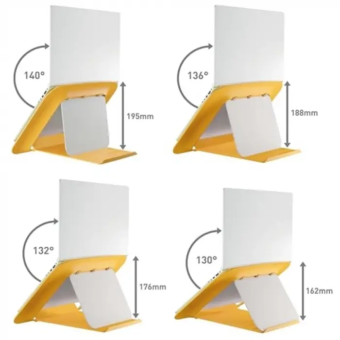 Cosy Ergo Laptop Standı, Sarı