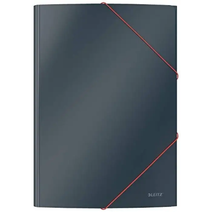 Cosy Soft Touch Lastik Kilitli Dosya, A4, Gri