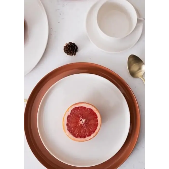 Cotta Limoges Pasta Tabağı Beyaz 21 cm