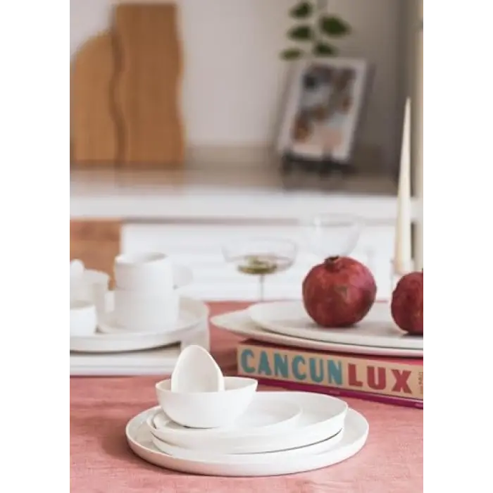 Cotta Limoges Pasta Tabağı Beyaz 21 cm