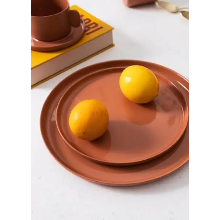 Cotta Limoges Pasta Tabağı Terracota 21 cm