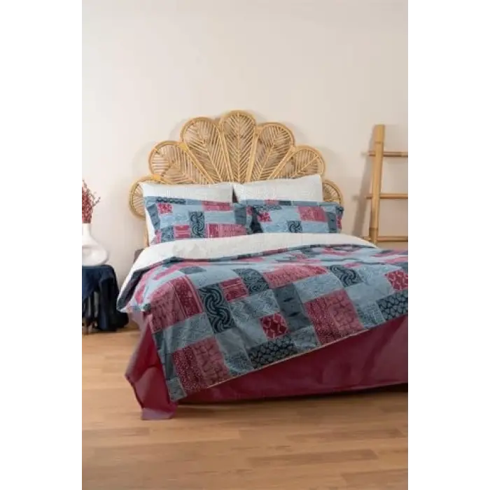 Cover Çift Kişilik Nevresim Takımı, Mavi