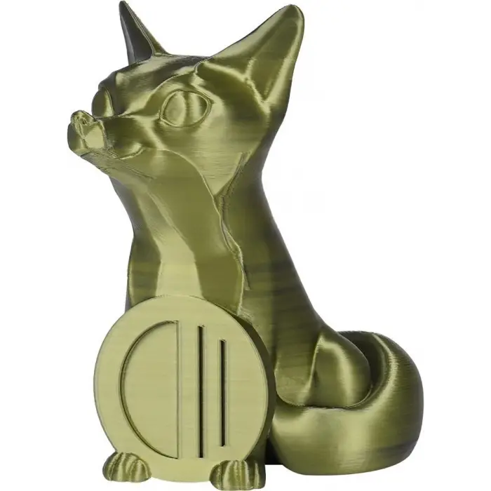 CR-SILK Filament Sarı-Mavi Çift Renk 1.75mm 1kg