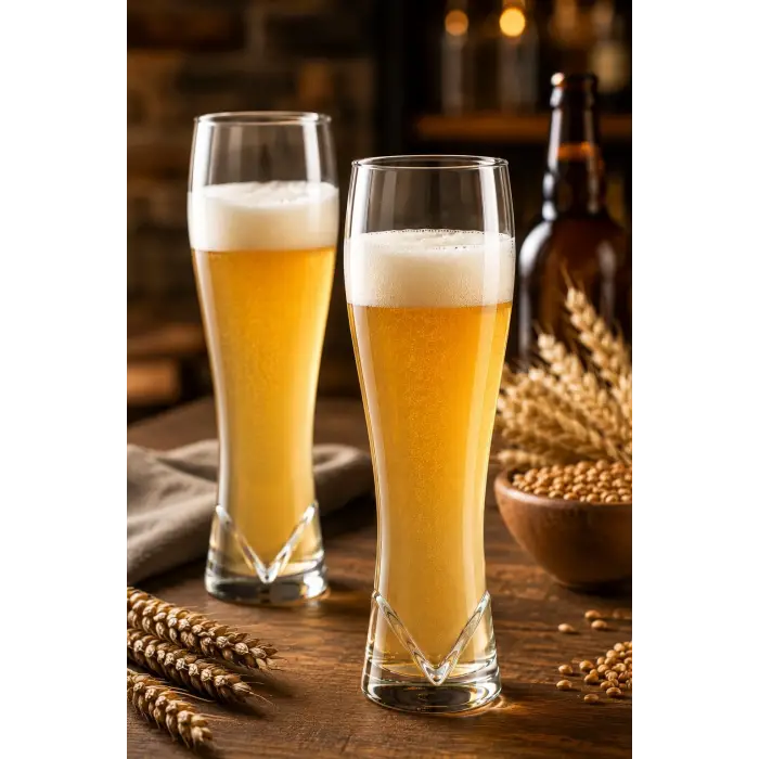 Craft Wheat Beer Bira Bardağı 455 cc, 2 Adet