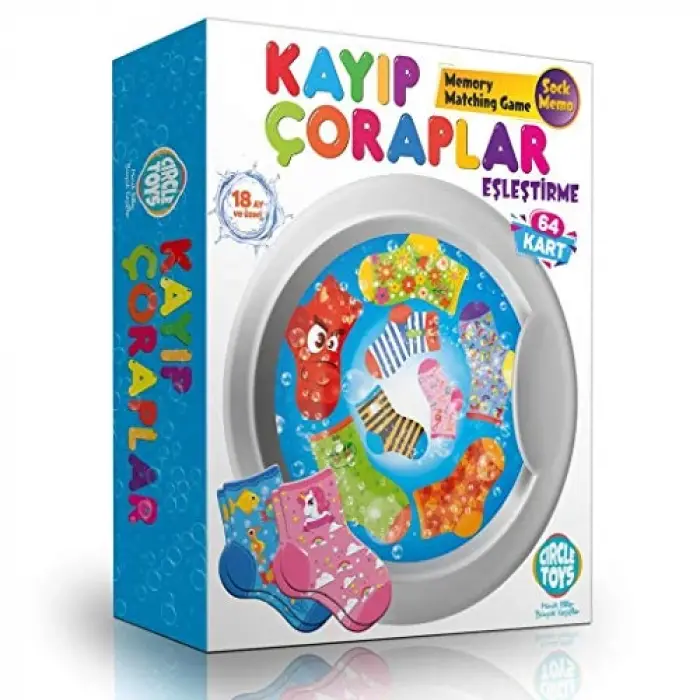 CRCL018 Kayıp Çoraplar, Çok Renkli
