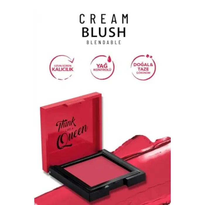 Cream Blush - Krem Allık, 48 Romance, 3.6g