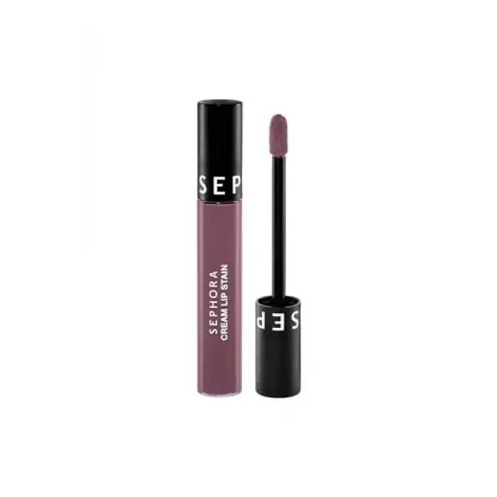 Cream Lip Stain – Bulaşmayan Kadife Bitişli Ruj - Mat Likit Ruj, Mor