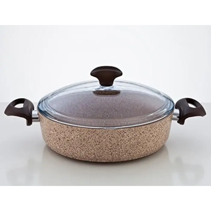 Creamy Granitec 22Cm Kısa Granit Tencere