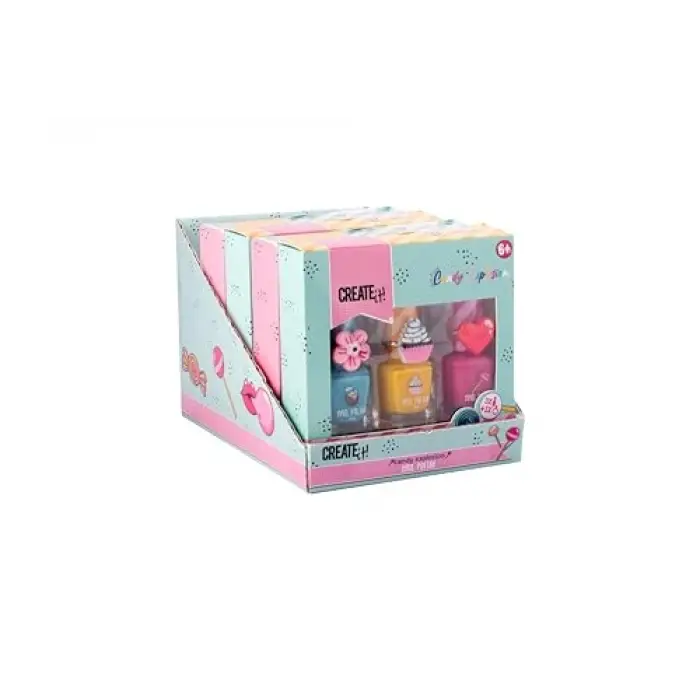 Create İt! Oje Ve Yüzük Seti - Cupcake - Candy Explosion