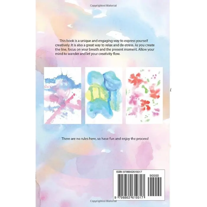 Create The Line Vol.2 Pocket Size Reverse Coloring Book: 5.25 x 8 (133.35mm x 203.2mm) Compact Size Reverse Coloring Book for Creativity, Relaxation, Anti Stress, and Mindfulness.