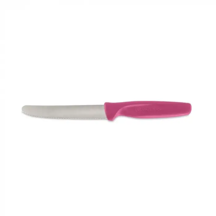 Create Tırtıklı Soyma Bıçağı 10 cm Pink