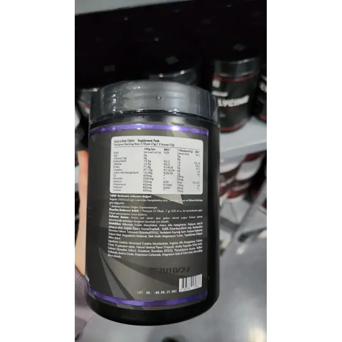 Creatıne 420 g 60 Servis (Tropikal)