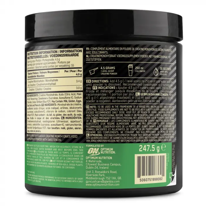 Creatine Mavi Ahududu Kreatin 248 Gram