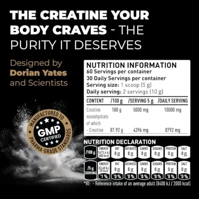 Creatine Monohydrate 300 Gr Aromasız