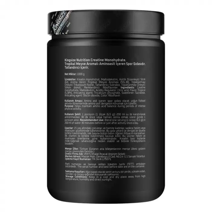 Creatine powder, 1000 g