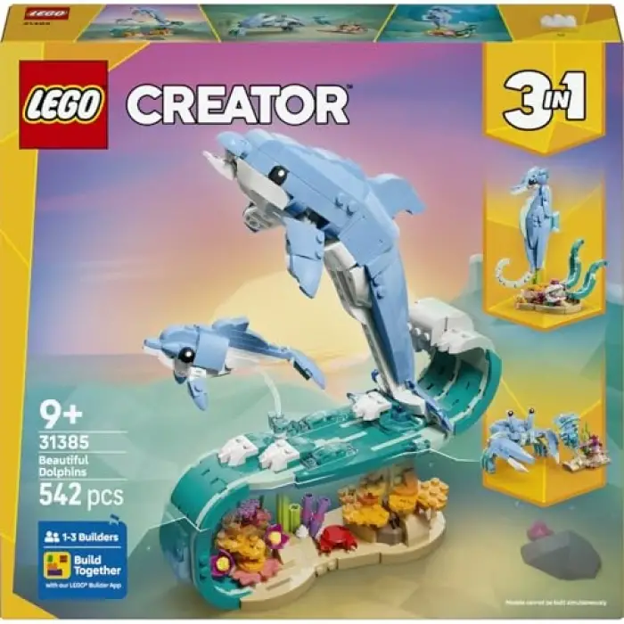 Creator 3ü 1 Arada Deniz Hayvanları: Güzel Yunuslar 31385