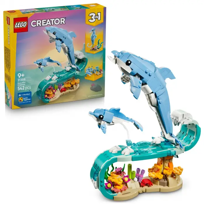 Creator 3ü 1 Arada Deniz Hayvanları: Güzel Yunuslar 31385