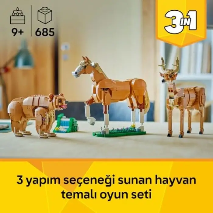Creator 3ü 1 Arada Güzel At 31166 Yapım Seti
