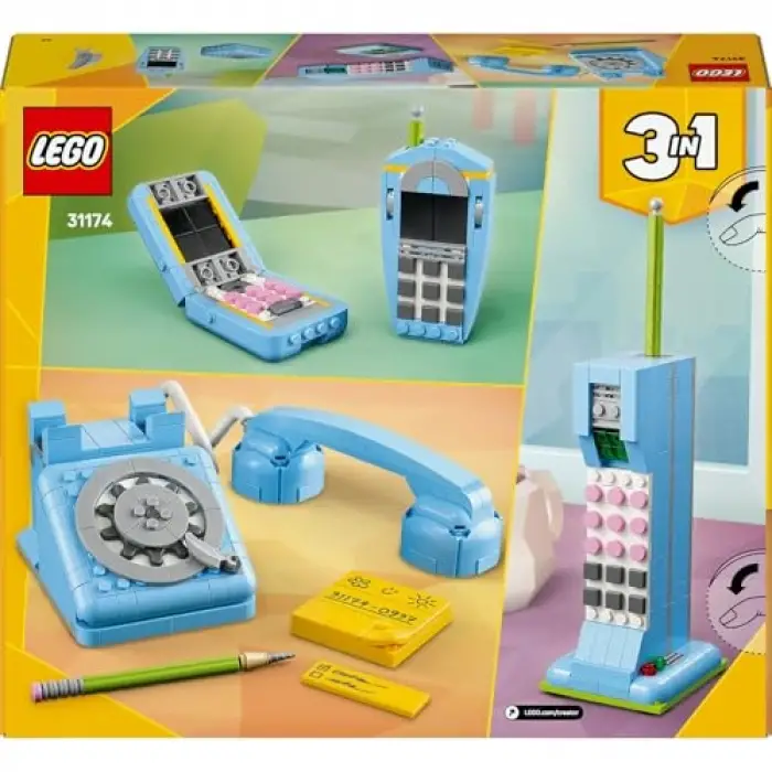 Creator 3ü 1 Arada Retro Telefon 31174