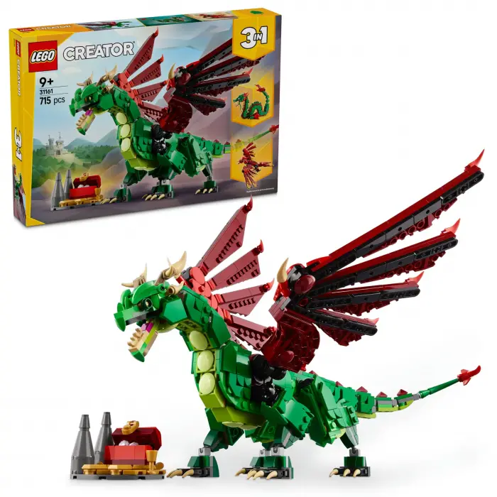 Creator 3’ü 1 Arada Orta Çağ Ejderhası 31161