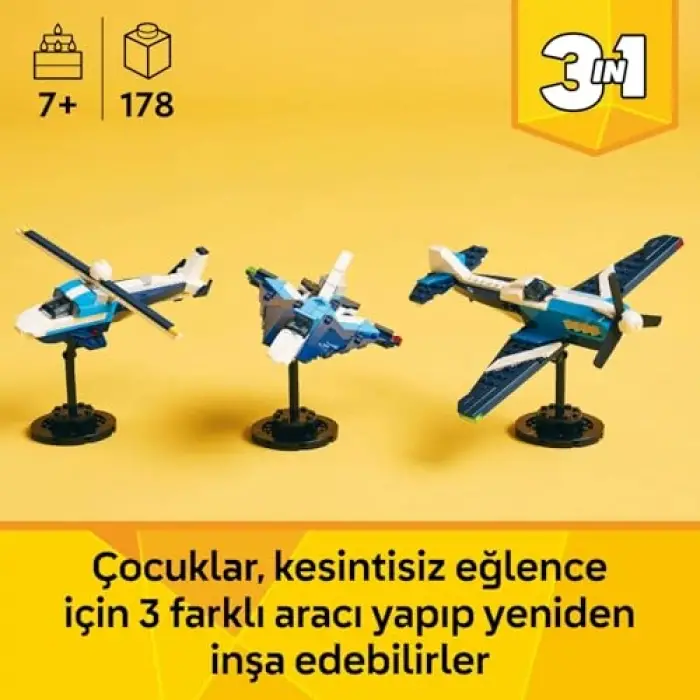 Creator 3’ü 1 Arada Uçak: Yarış Uçağı 31160