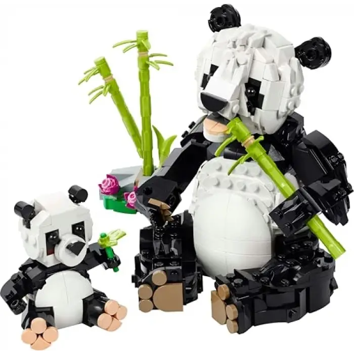 Creator 3’ü 1 Arada Vahşi Hayvanlar: Panda Ailesi 31165 Yapı Seti