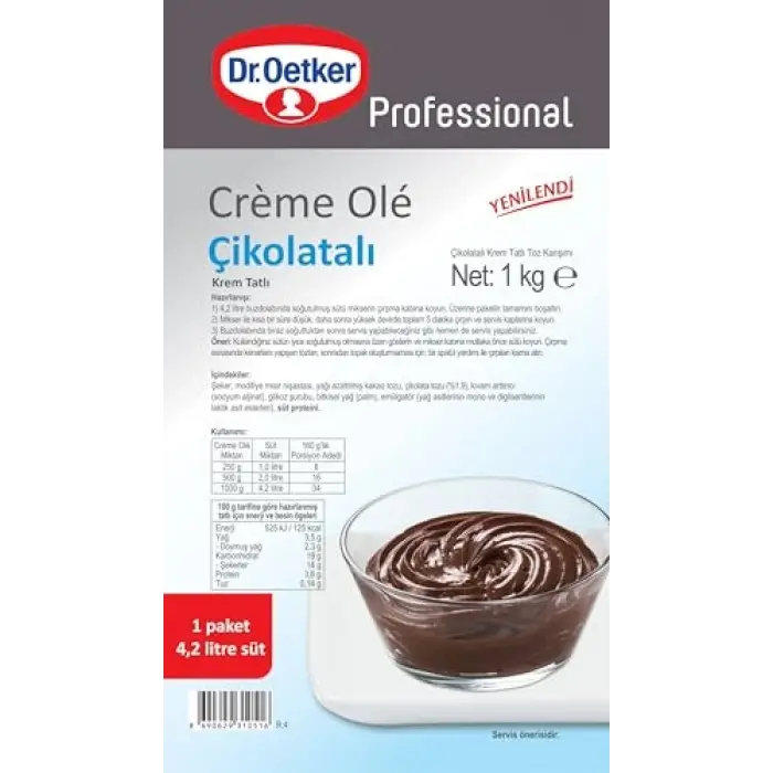 Creme Ole Çikolatalı 1 kg