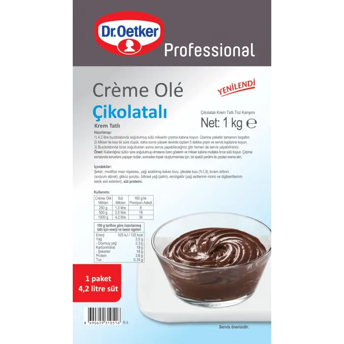Creme Ole Çikolatalı 1 kg