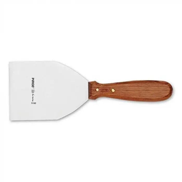 Creme Spatula No. 2, Ahşap Sap, 11,5 cm