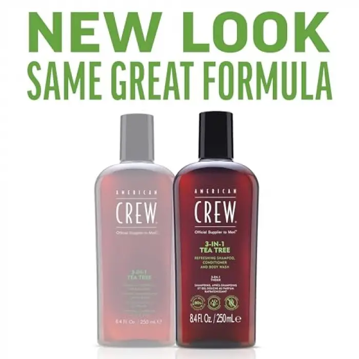Crew 3In1 Tea Tree, 250 ml; 8.45Oz